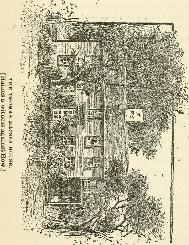 An illustration from Witchcraft in Salem village in 1692 : together with some account of other witchcraft prosecutions in New England and elsewhere, 1892, leaf 228