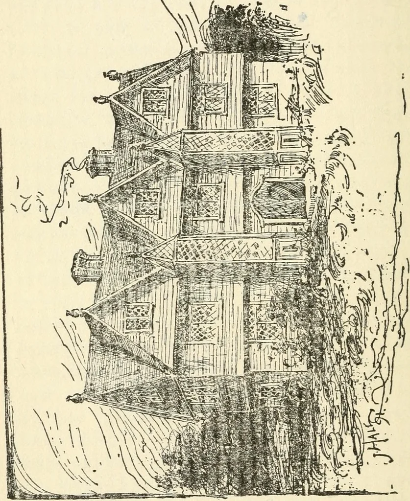 An illustration from Witchcraft in Salem village in 1692 : together with some account of other witchcraft prosecutions in New England and elsewhere, 1892, leaf 49