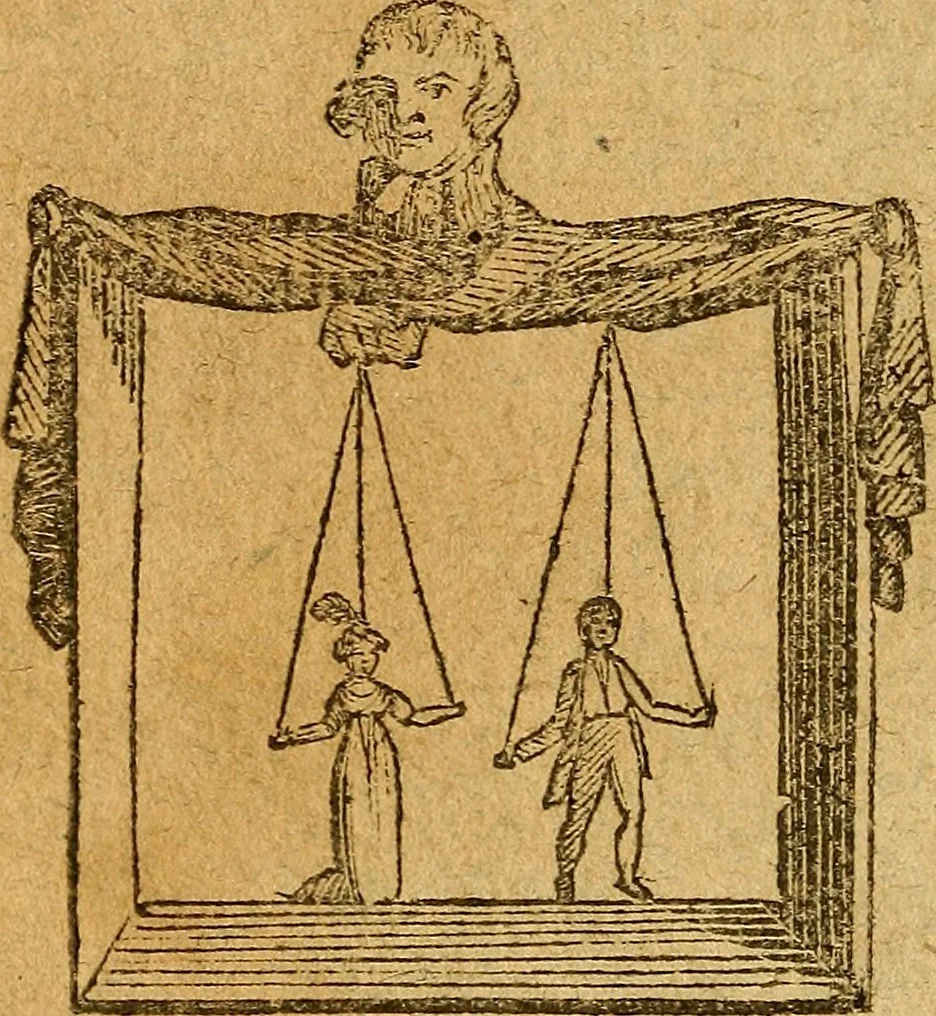 An illustration from Witchcraft: or The art of fortune-telling unveiled: from the low ambition of the celebrated Mary Pitcher, to the more elevated, but equally vague pretensions of the injudicious astrologer., 1805, leaf 41
