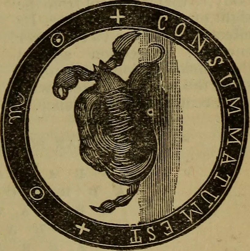 An illustration from The witches' dream book and fortune teller, 1885, leaf 88