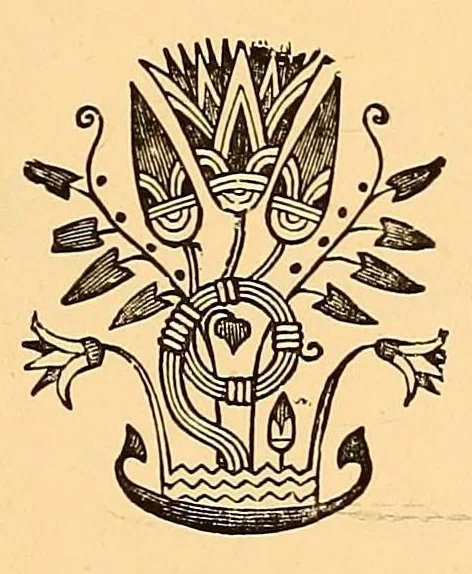 An illustration from Witch, warlock, and magician : historical sketches of magic and witchcraft in England and Scotland, 1889, leaf 7