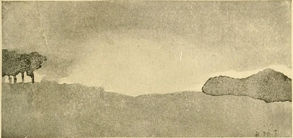 An illustration from With brush and pen : suggestions for some of the newer phases of public school art instruction, 1897, leaf 50