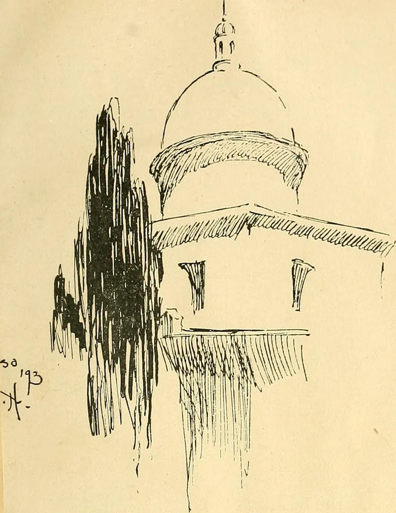 An illustration from With brush and pen : suggestions for some of the newer phases of public school art instruction, 1897, leaf 66