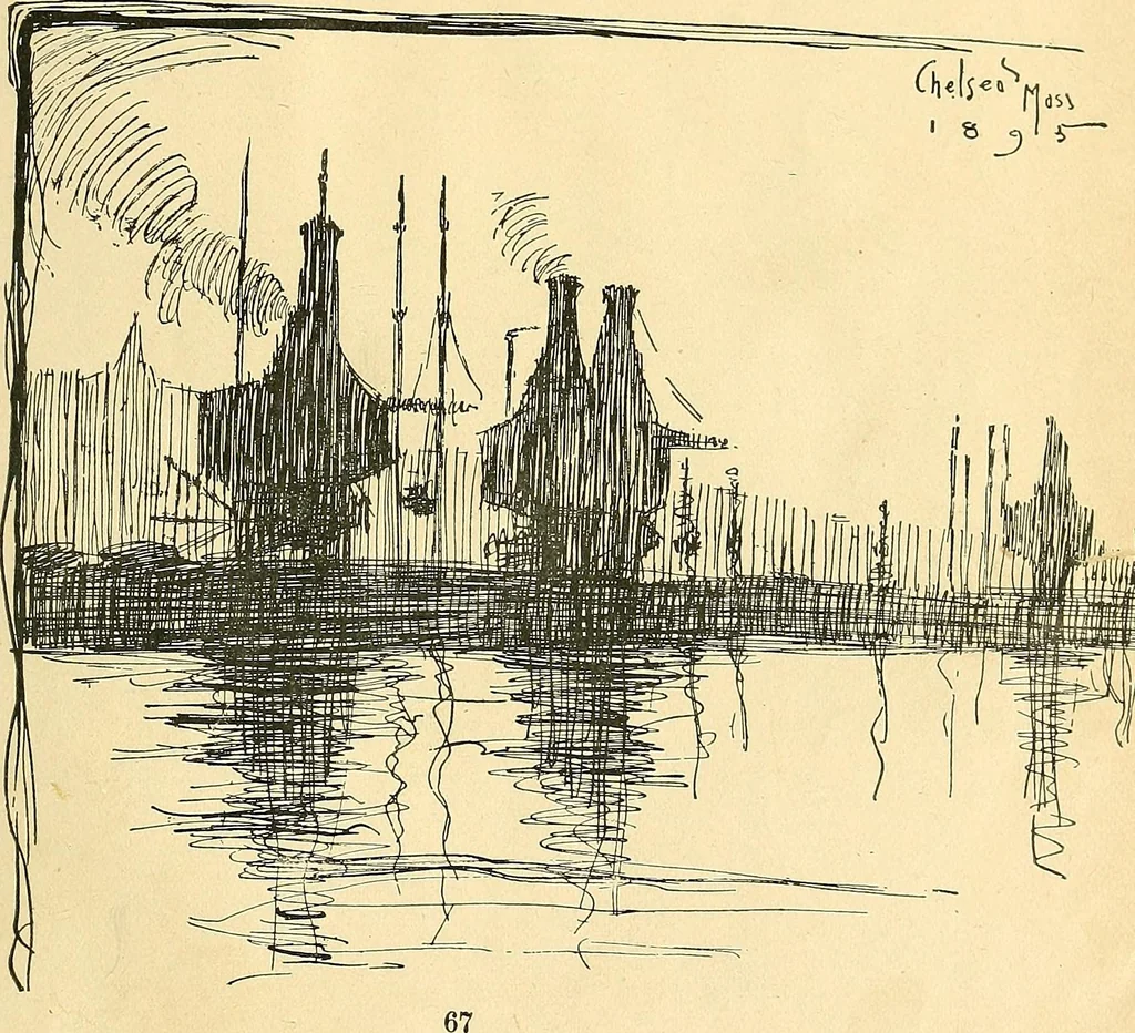 An illustration from With brush and pen : suggestions for some of the newer phases of public school art instruction, 1897, leaf 70