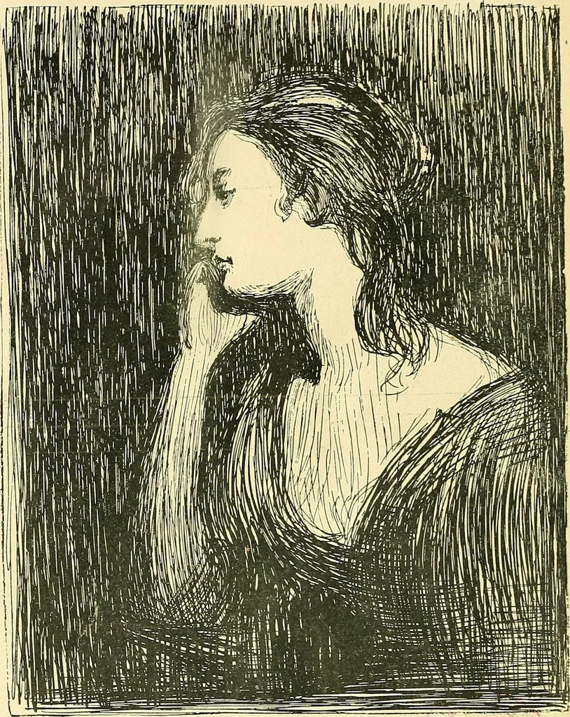 An illustration from With brush and pen : suggestions for some of the newer phases of public school art instruction, 1897, leaf 75
