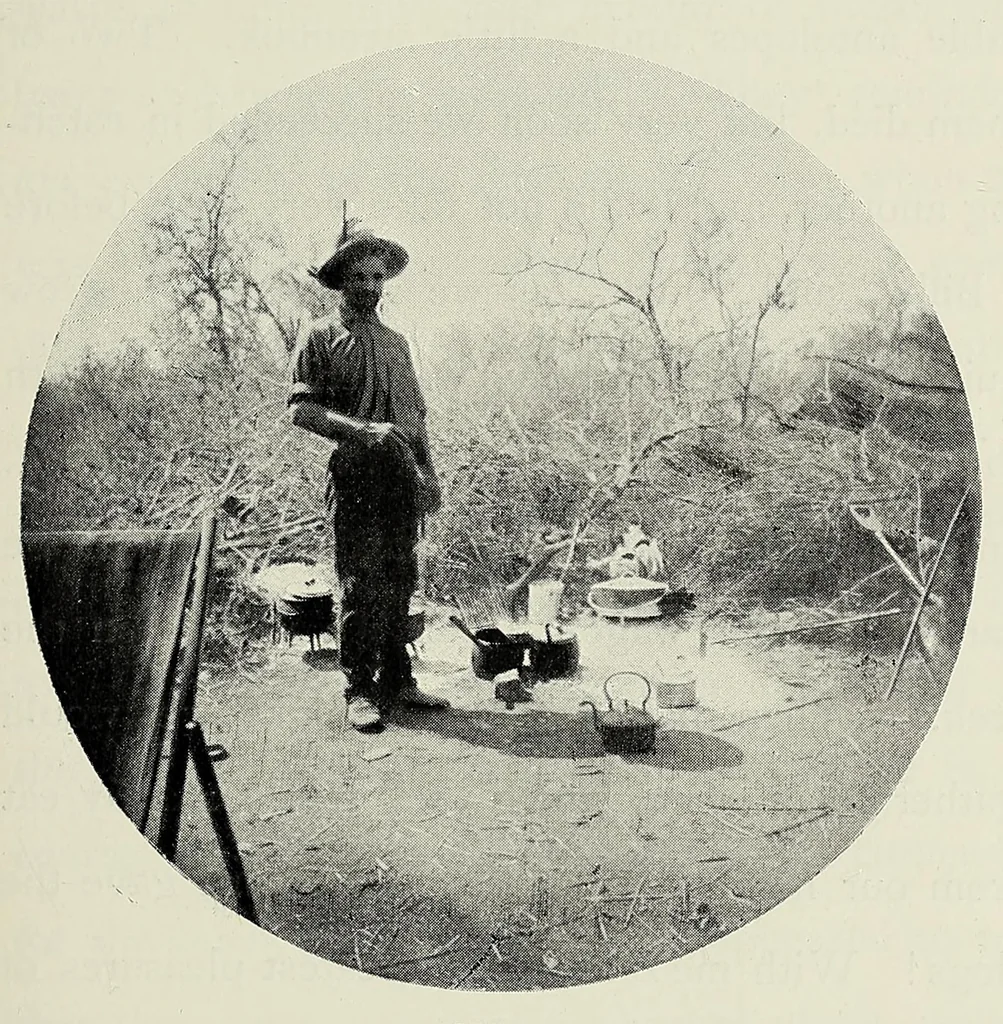 An illustration from With Wilson in Matabeleland, or, Sport and war in Zambesia, 1894, leaf 121