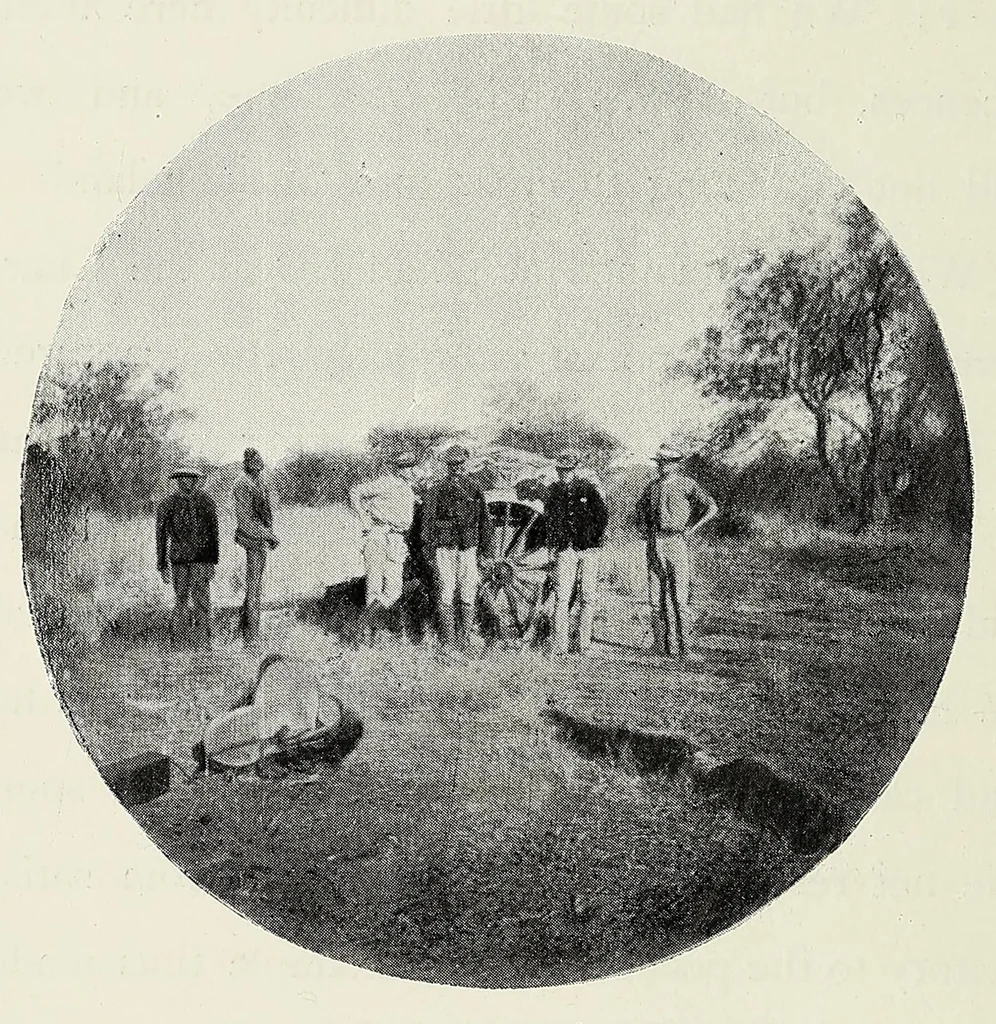An illustration from With Wilson in Matabeleland, or, Sport and war in Zambesia, 1894, leaf 68