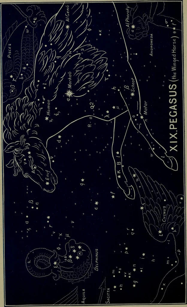 An illustration from The witness of the stars, 1921, leaf 141
