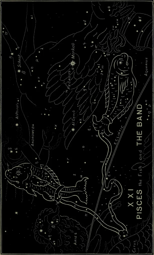 An illustration from The witness of the stars, 1921, leaf 148