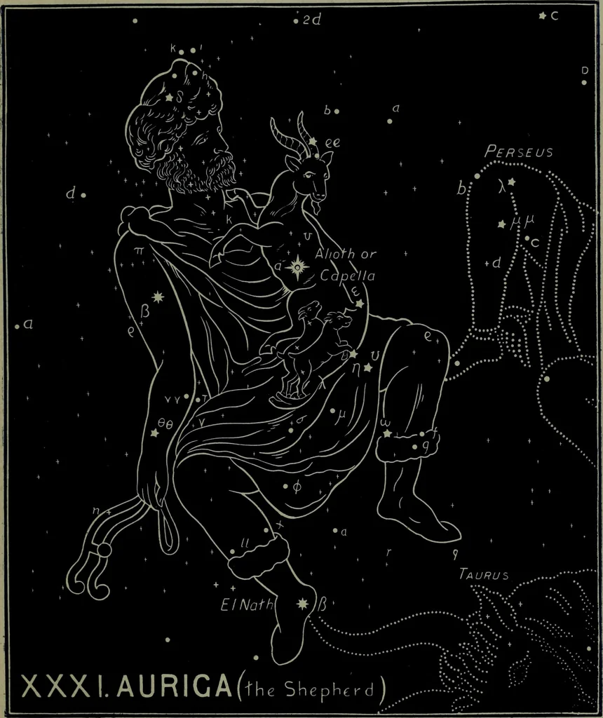 An illustration from The witness of the stars, 1921, leaf 210
