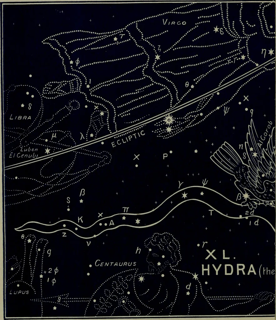An illustration from The witness of the stars, 1921, leaf 261