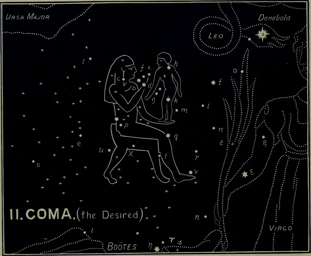An illustration from The witness of the stars, 1921, leaf 53
