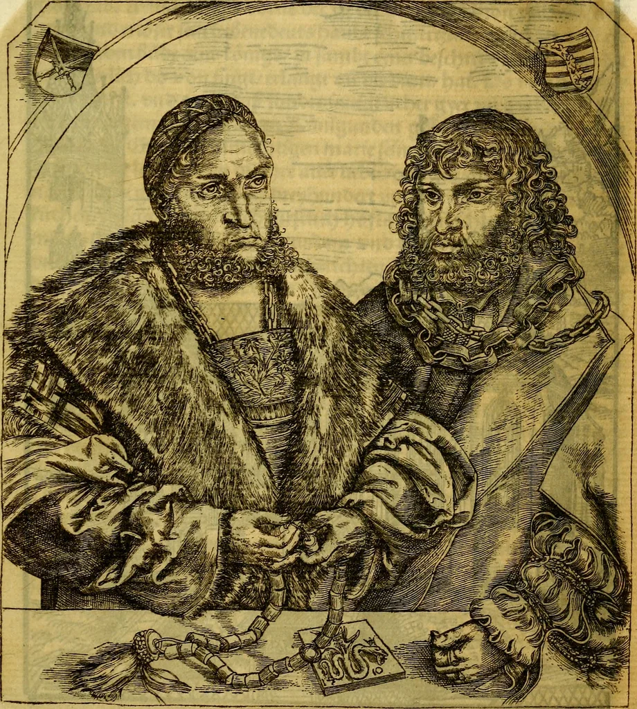 An illustration from Wittemberger Heiligthumsbuch, 1884, leaf 10