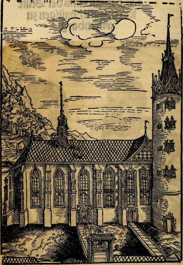 An illustration from Wittemberger Heiligthumsbuch, 1884, leaf 11