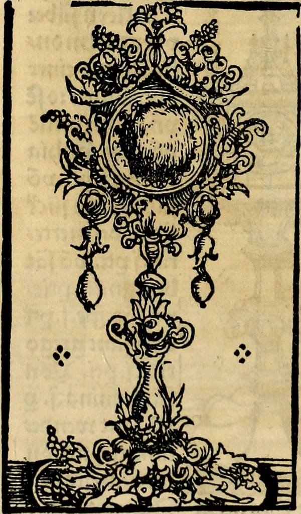 An illustration from Wittemberger Heiligthumsbuch, 1884, leaf 17