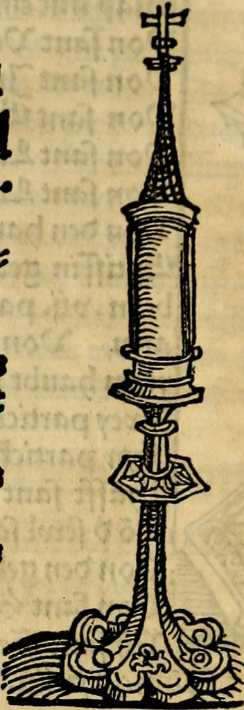 An illustration from Wittemberger Heiligthumsbuch, 1884, leaf 17