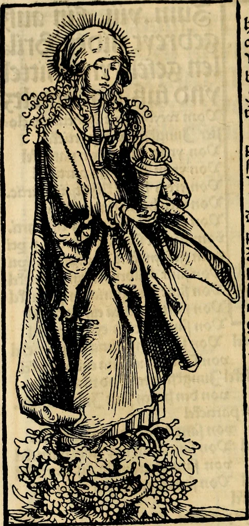 An illustration from Wittemberger Heiligthumsbuch, 1884, leaf 19