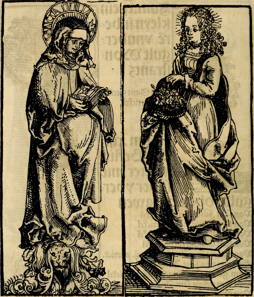 An illustration from Wittemberger Heiligthumsbuch, 1884, leaf 21