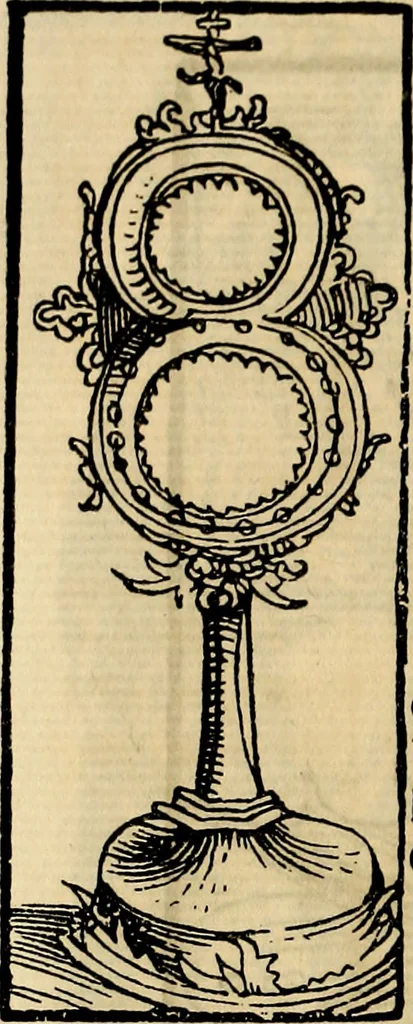 An illustration from Wittemberger Heiligthumsbuch, 1884, leaf 23