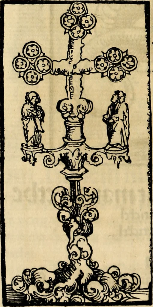 An illustration from Wittemberger Heiligthumsbuch, 1884, leaf 23