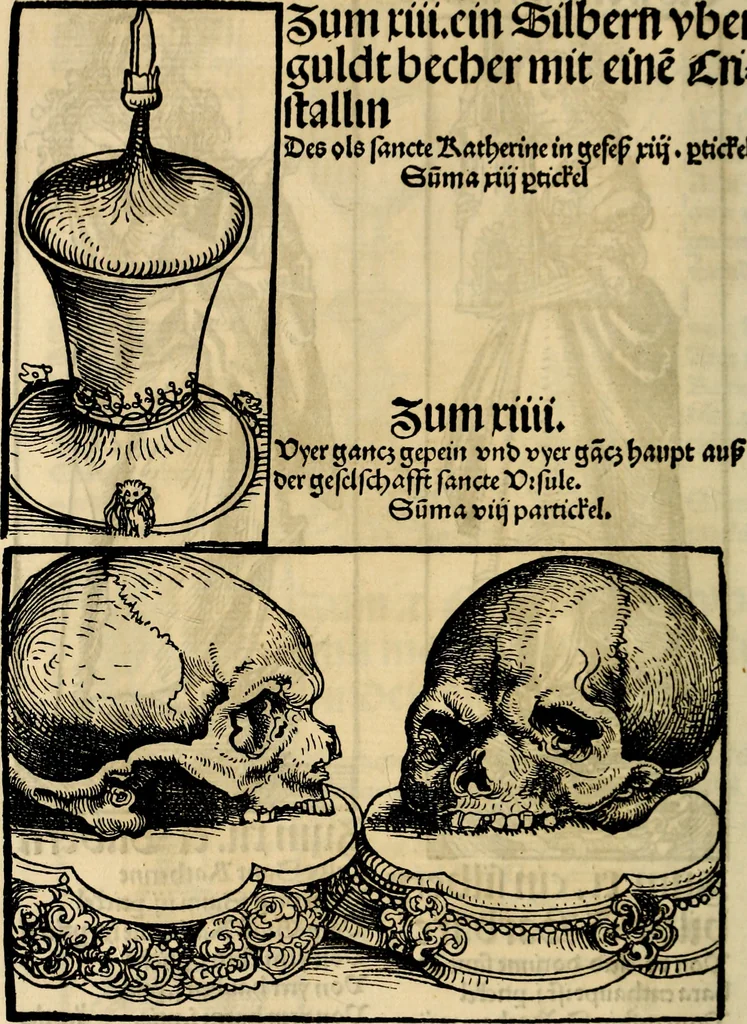 An illustration from Wittemberger Heiligthumsbuch, 1884, leaf 27