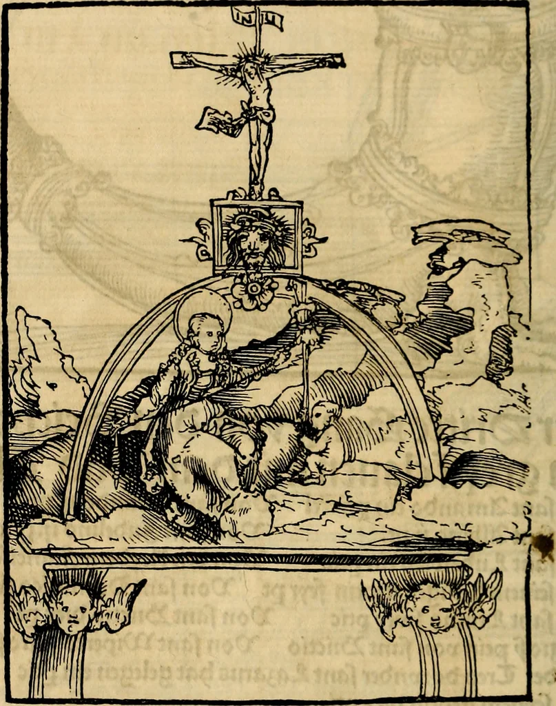 An illustration from Wittemberger Heiligthumsbuch, 1884, leaf 31