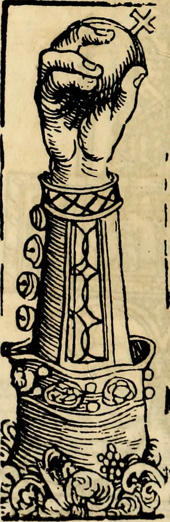 An illustration from Wittemberger Heiligthumsbuch, 1884, leaf 33