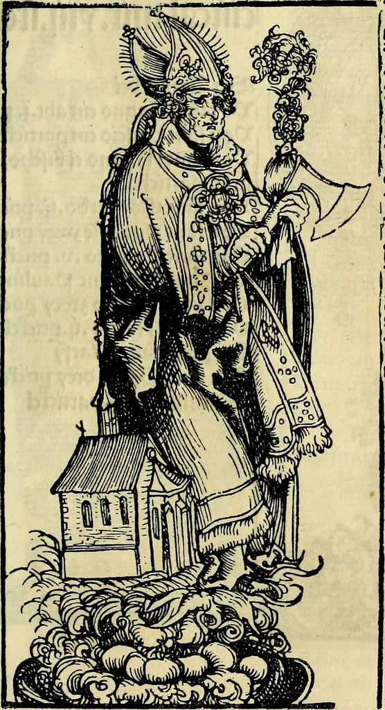 An illustration from Wittemberger Heiligthumsbuch, 1884, leaf 38