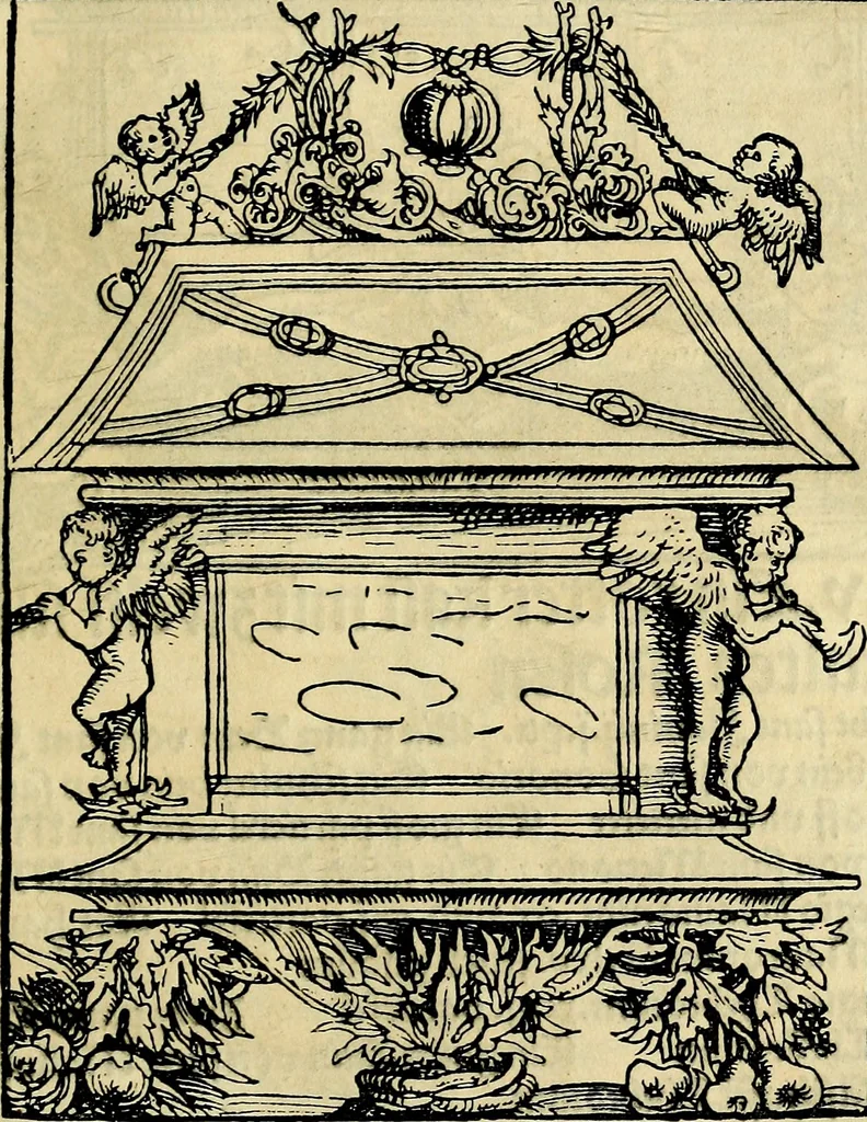 An illustration from Wittemberger Heiligthumsbuch, 1884, leaf 42