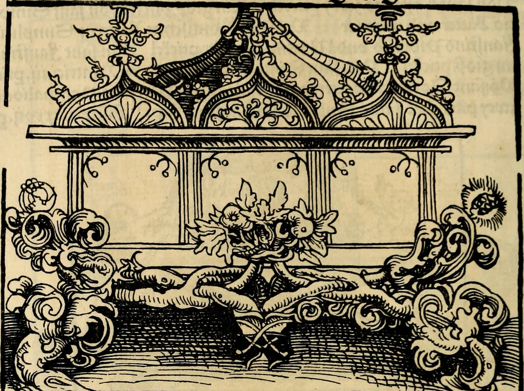 An illustration from Wittemberger Heiligthumsbuch, 1884, leaf 43