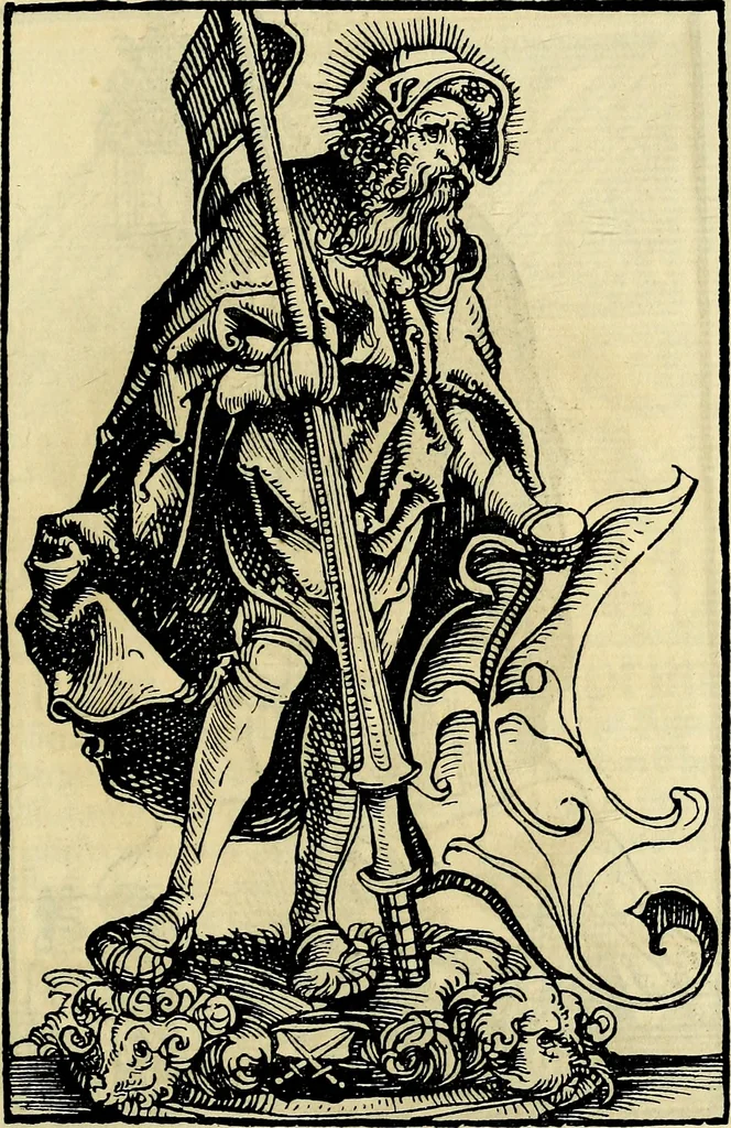 An illustration from Wittemberger Heiligthumsbuch, 1884, leaf 48