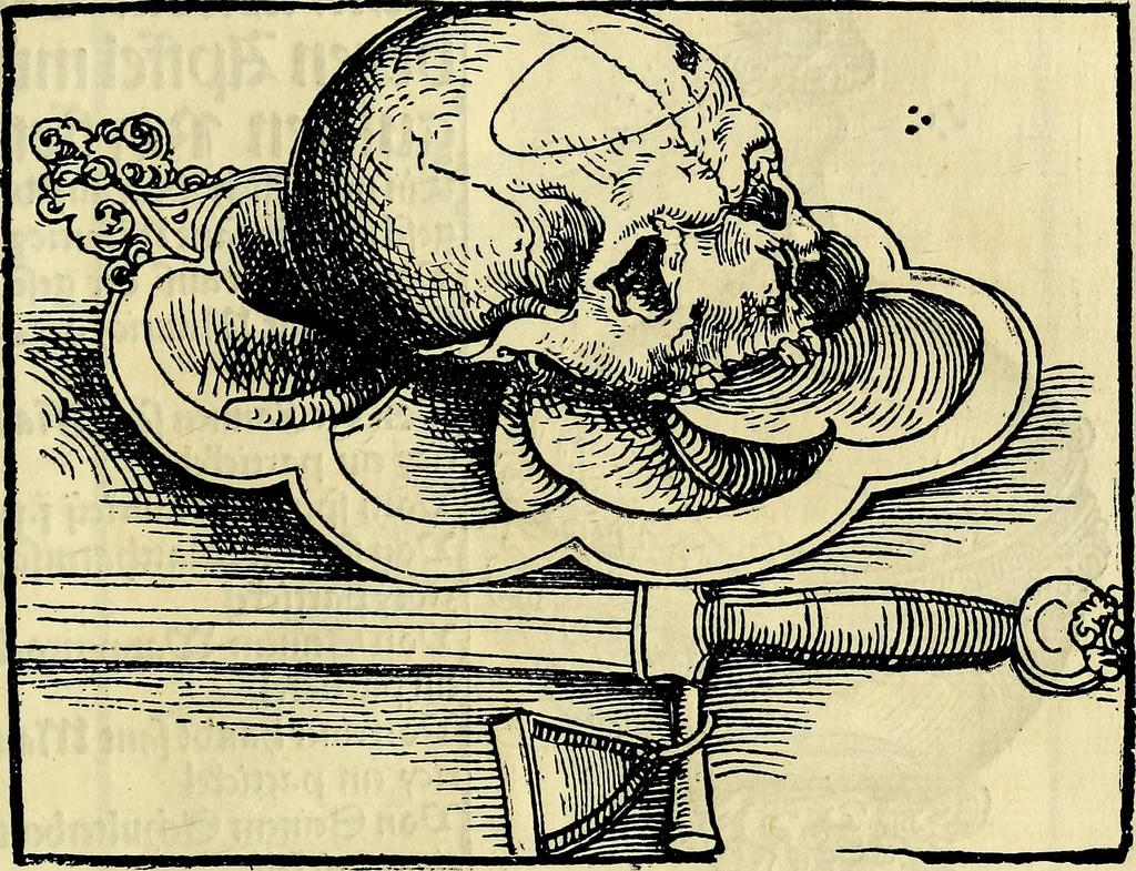 An illustration from Wittemberger Heiligthumsbuch, 1884, leaf 58