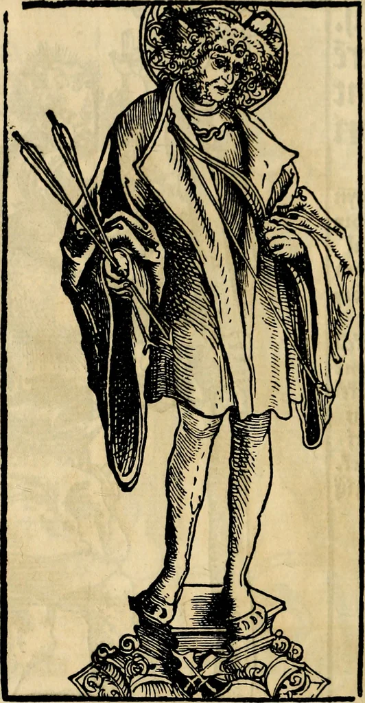 An illustration from Wittemberger Heiligthumsbuch, 1884, leaf 63