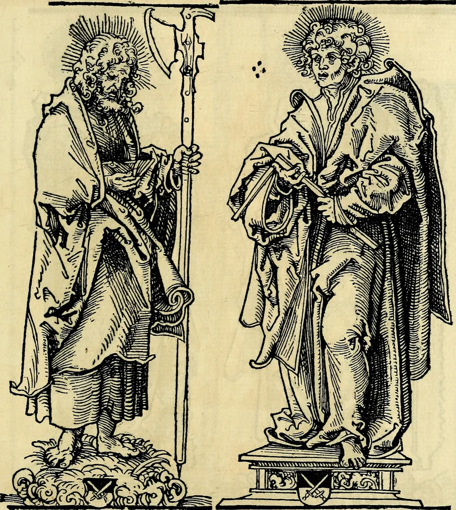 An illustration from Wittemberger Heiligthumsbuch, 1884, leaf 66
