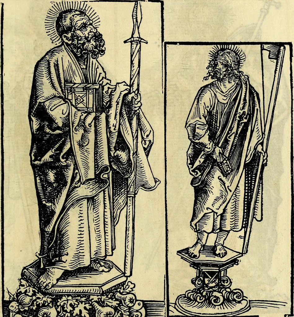 An illustration from Wittemberger Heiligthumsbuch, 1884, leaf 68