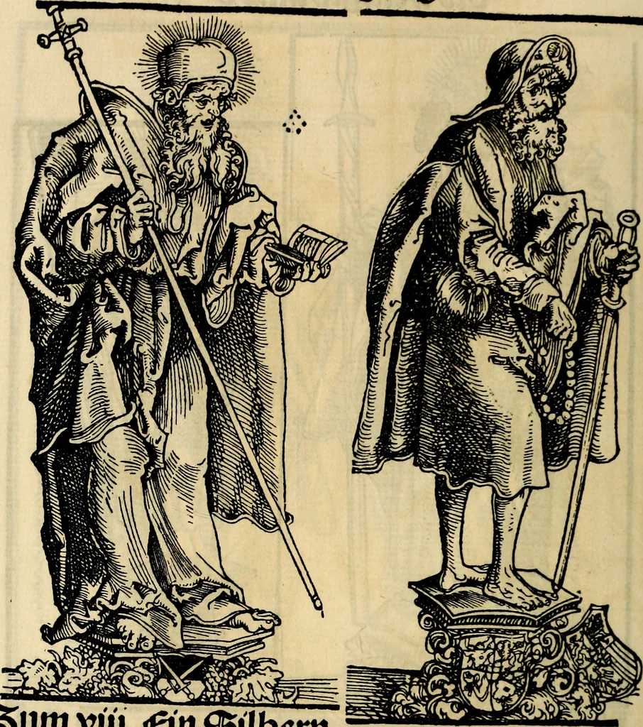 An illustration from Wittemberger Heiligthumsbuch, 1884, leaf 69
