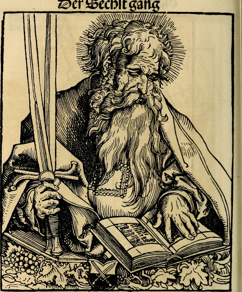 An illustration from Wittemberger Heiligthumsbuch, 1884, leaf 73
