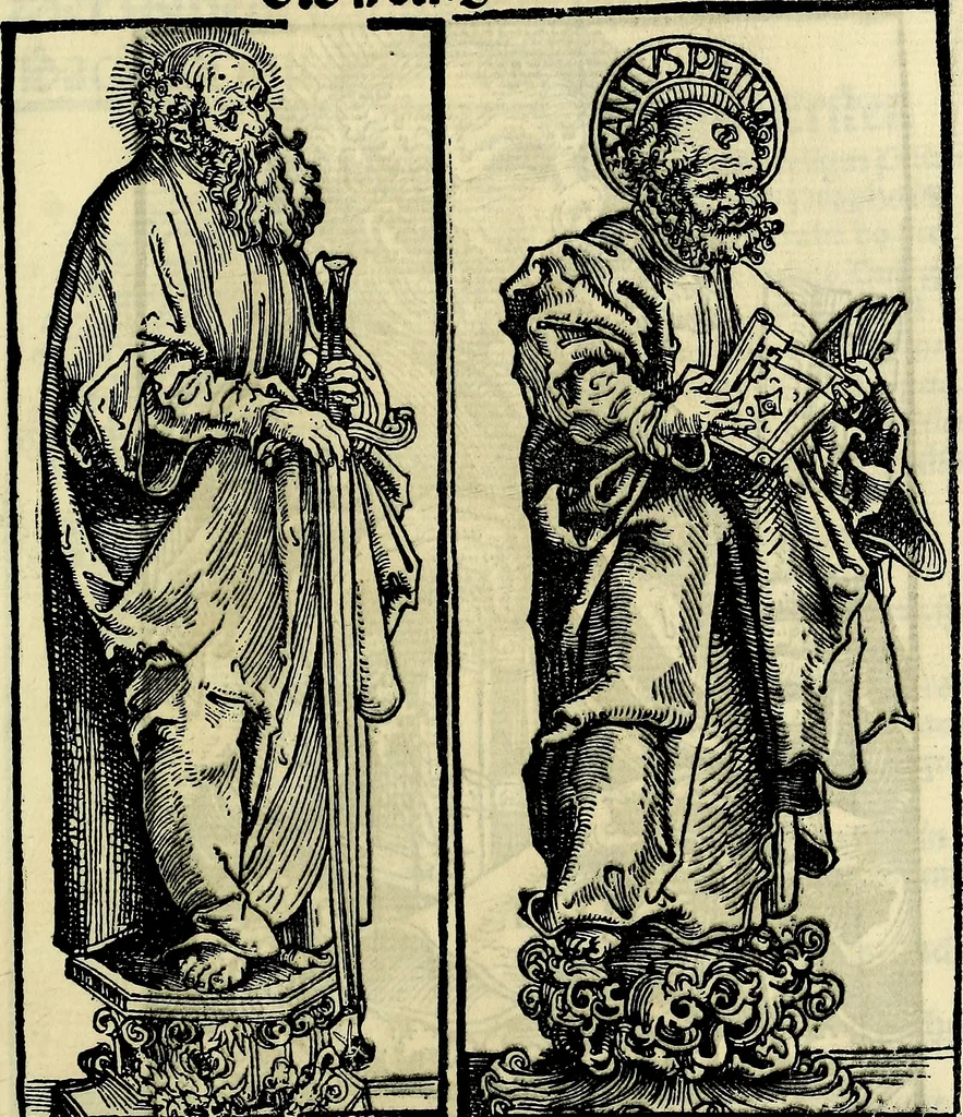 An illustration from Wittemberger Heiligthumsbuch, 1884, leaf 74