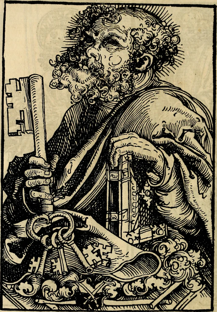 An illustration from Wittemberger Heiligthumsbuch, 1884, leaf 75