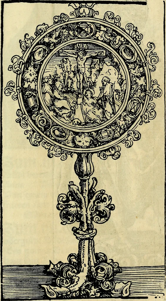 An illustration from Wittemberger Heiligthumsbuch, 1884, leaf 76