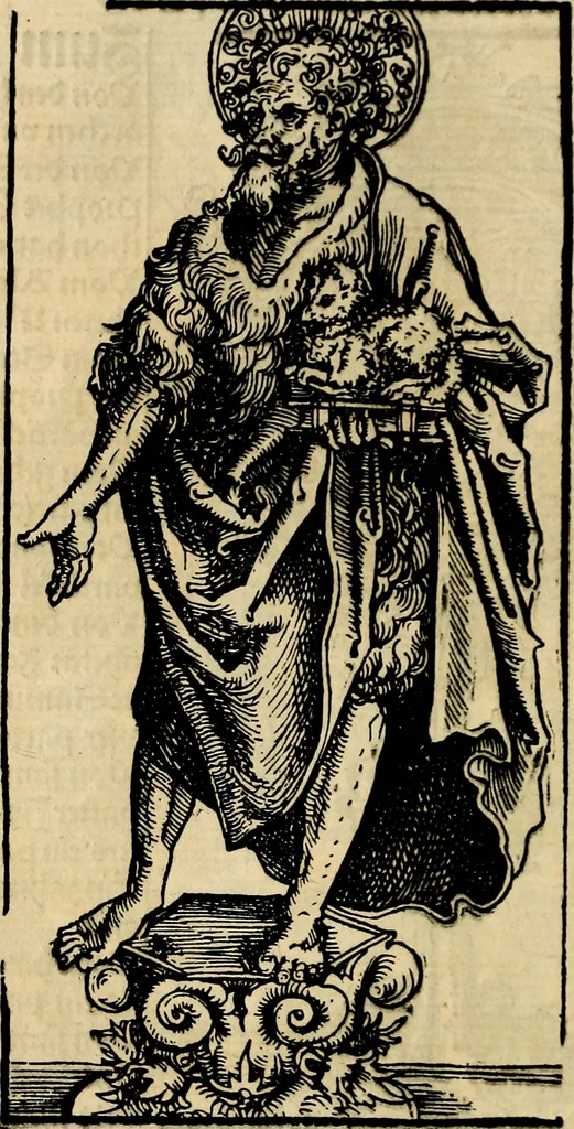 An illustration from Wittemberger Heiligthumsbuch, 1884, leaf 77
