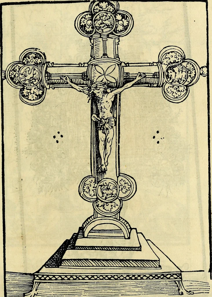 An illustration from Wittemberger Heiligthumsbuch, 1884, leaf 82