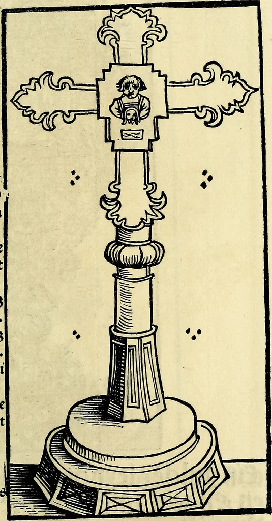 An illustration from Wittemberger Heiligthumsbuch, 1884, leaf 86