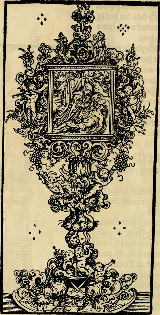 An illustration from Wittemberger Heiligthumsbuch, 1884, leaf 87