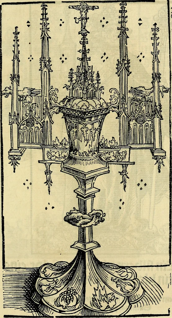 An illustration from Wittemberger Heiligthumsbuch, 1884, leaf 90