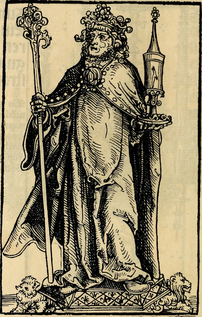 An illustration from Wittemberger Heiligthumsbuch, 1884, leaf 91