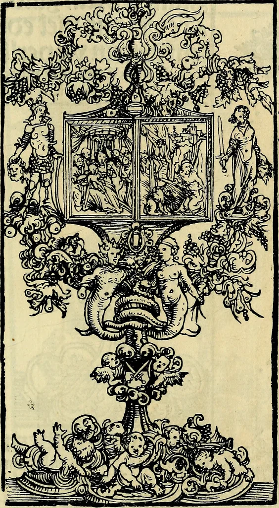 An illustration from Wittemberger Heiligthumsbuch, 1884, leaf 92