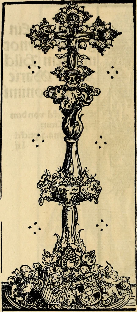 An illustration from Wittemberger Heiligthumsbuch, 1884, leaf 93