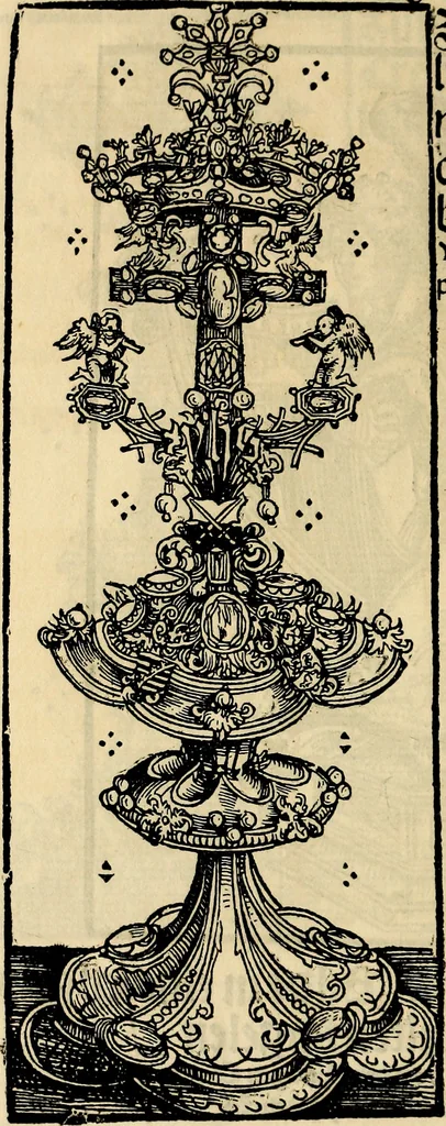 An illustration from Wittemberger Heiligthumsbuch, 1884, leaf 95