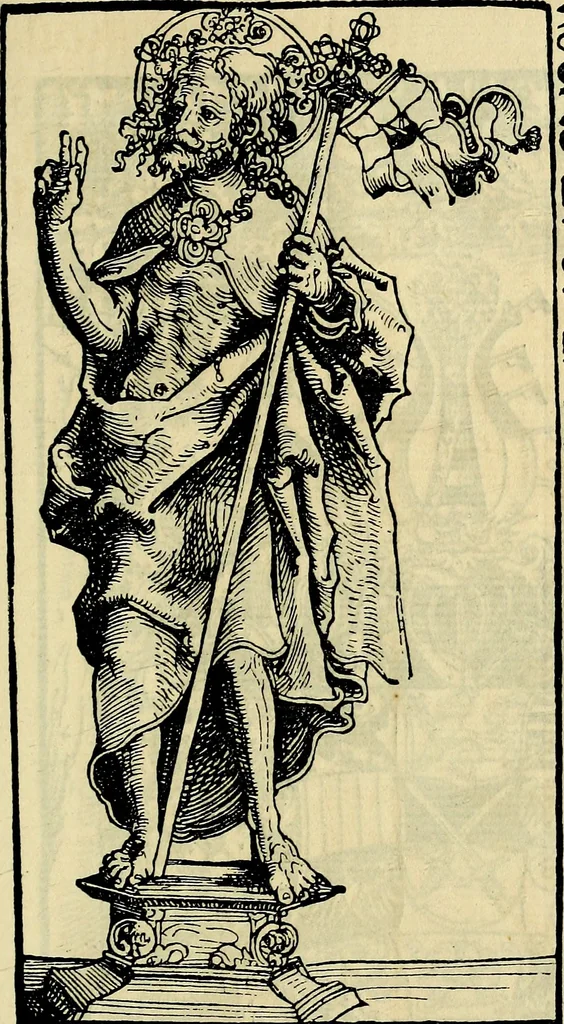 An illustration from Wittemberger Heiligthumsbuch, 1884, leaf 96